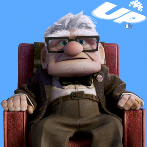 Carl Fredricksen from Up | Nursing Equipment South West